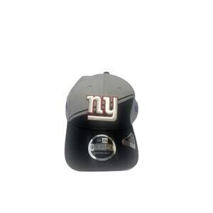 Men’s New York Giants NFL 9FORTY Hat Gray Black New Era Adjustable - 2023